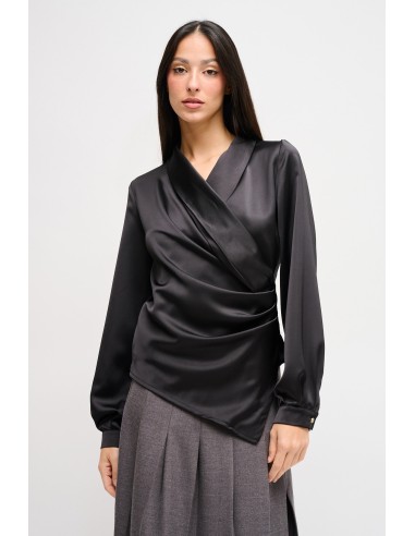 Blusa com bainha assimétrica Maryley
