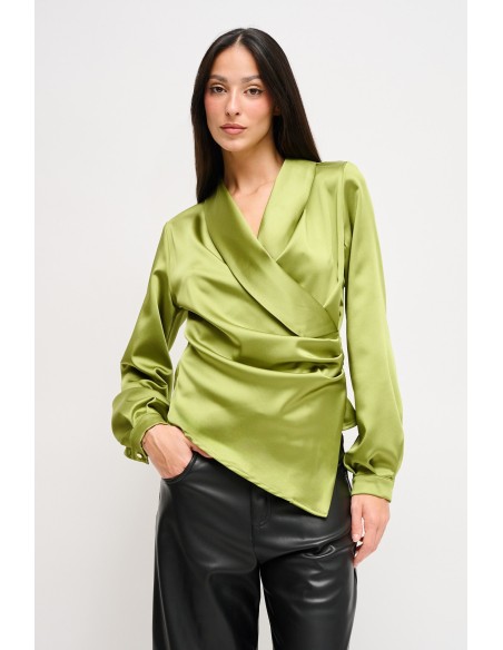 Blusa com barra assimétrica Maryley