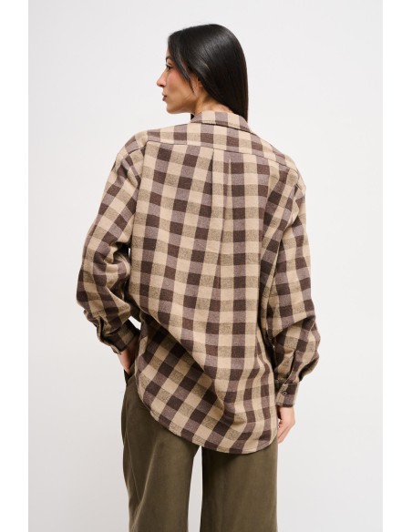 Camisa Maxi Xadrez Maryley