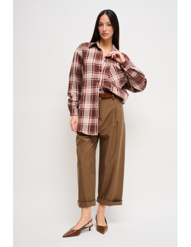 Maxi Camisa xadrez Maryley