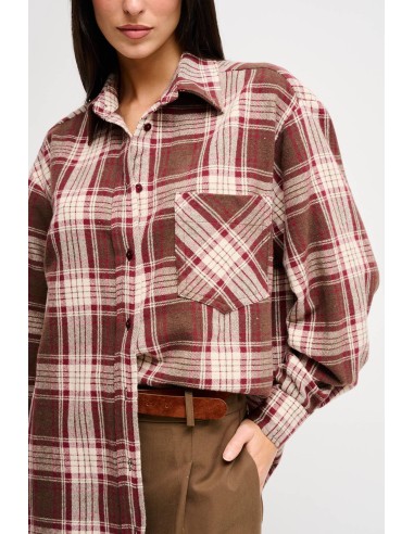 Maxi Camisa Xadrez Maryley