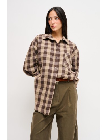 Maxi Camisa Xadrez Maryley