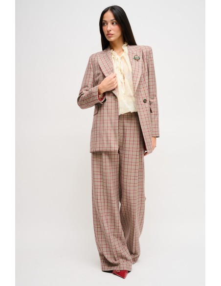 Blusa Semitransparente Estampada Maryley