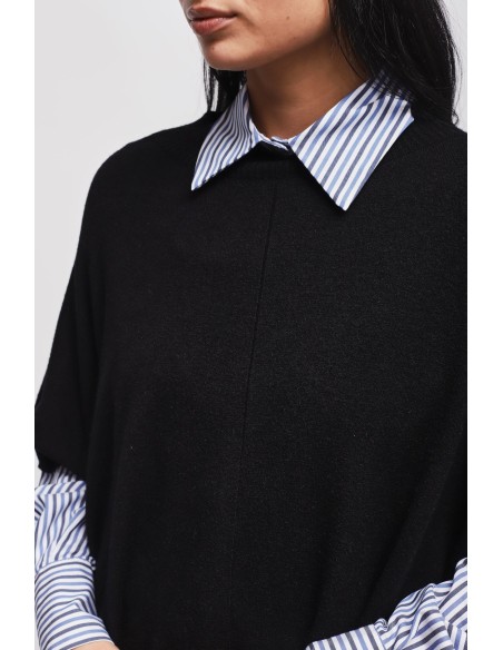 Camisola oversize com manga 3/4 Maryley
