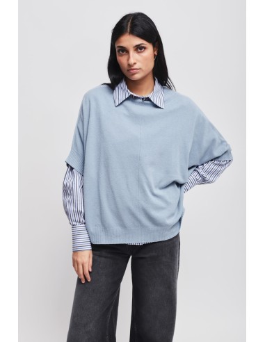 Camisola Oversize Com Manga 3/4 Maryley