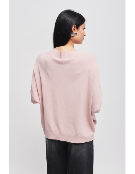 Top Oversize com Manga 3/4 Maryley