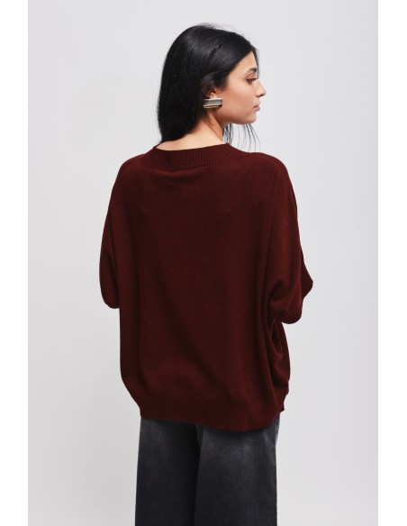 Camisola Oversize Com Manga 3/4 Maryley