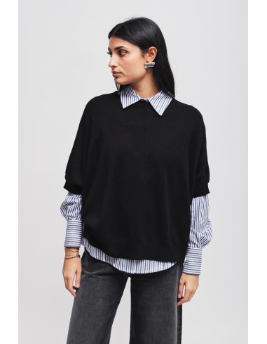 Camisola oversize com manga 3/4 Maryley
