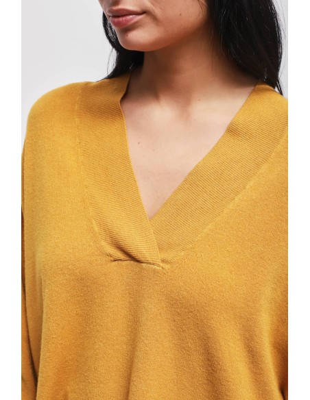 Camisola com decote em V Maryley