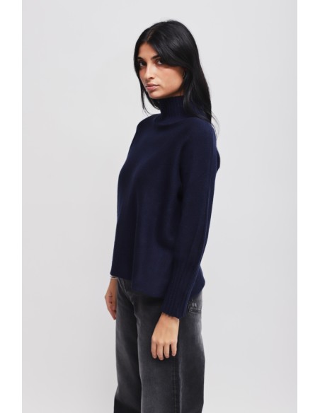Camisola com gola a vulcão Maryley