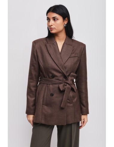 Blazer Cruzado Com Faixa Maryley
