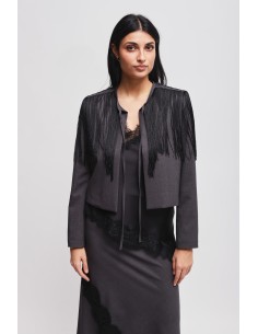 Xale com franjas Maryley