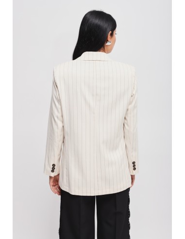Blazer Riscado Com Broche Maryley