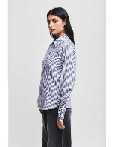 Camisa Bastoncino Com Fecho À Inglesa Maryley