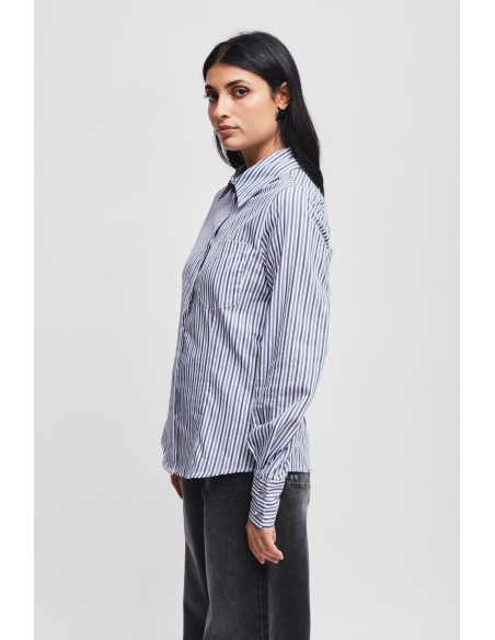 Camisa Bastoncino Com Fecho À Inglesa Maryley