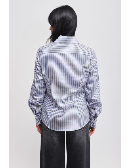 Camisa Bastoncino com fecho à inglesa Maryley