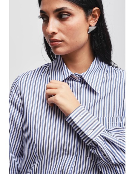 Camisa Bastoncino com fecho à inglesa Maryley