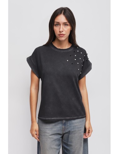 T-shirt com strass Maryley