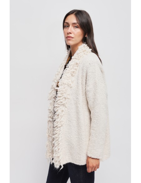 Cardigan com franjas Maryley
