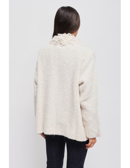 Cardigan com franjas Maryley