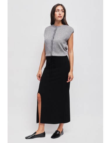 Saia em malha com cordão Maryley