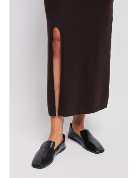 Saia de malha com cordão Maryley