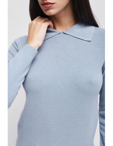 Camisola em viscose com colarinho Maryley