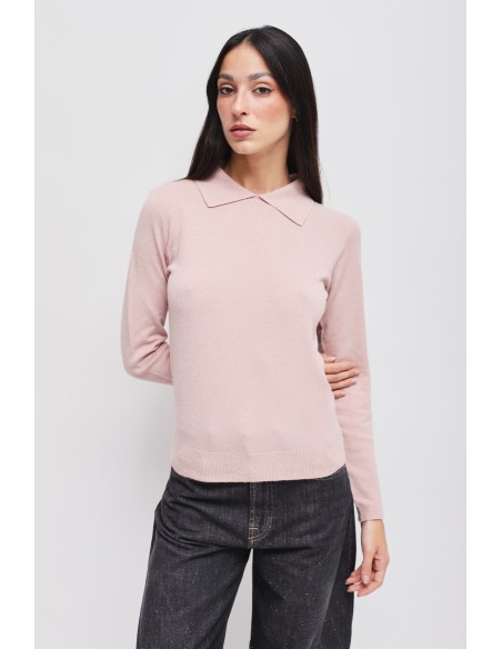 Blusa em viscose com colarinho Maryley