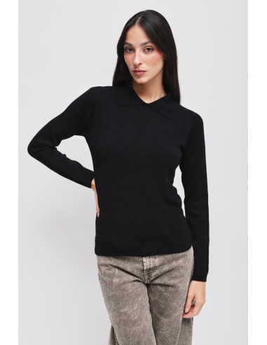 Blusa em viscose com colarinho Maryley