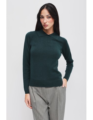 Blusa em viscose com colarinho Maryley