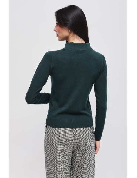 Blusa em viscose com gola Maryley