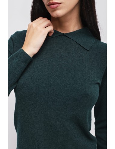 Camisola em viscose com colarinho Maryley