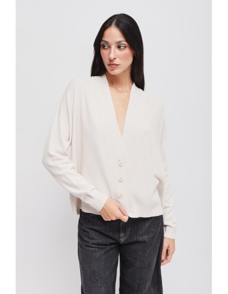 Cardigan com botões Maryley