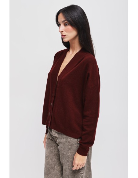 Cardigan com botões Maryley