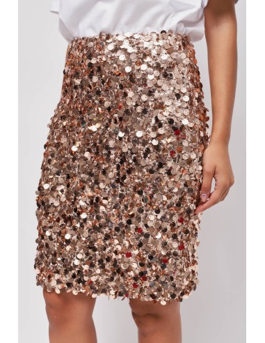 Longuette com lantejoulas Maryley