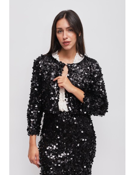 Bolero em lantejoulas Maryley