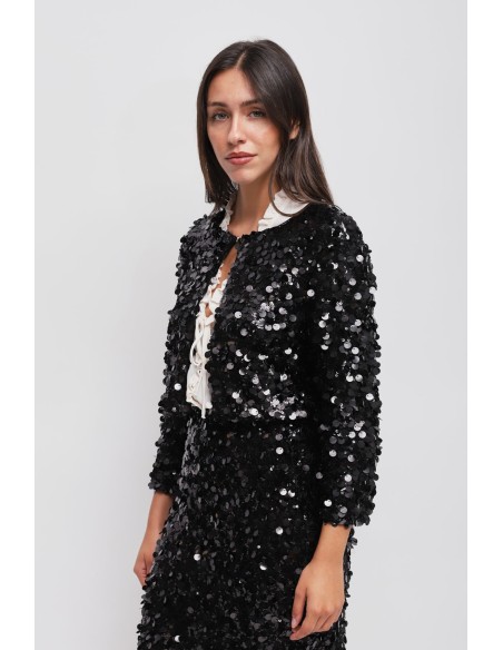 Bolero em lantejoulas Maryley