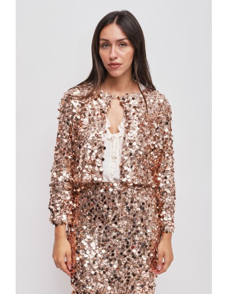 Bolero Em Lantejoulas Maryley