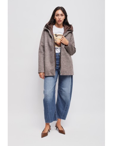 Casaco com enchimento de plumas destacável Maryley