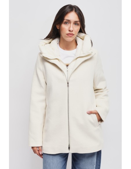 Casaco com enchimento de plumas removível Maryley