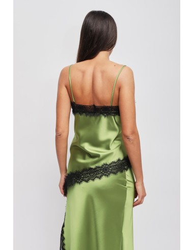 Top Em Cetim Com Renda Maryley