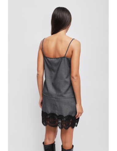 Top com renda Maryley