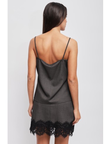 Top com renda Maryley