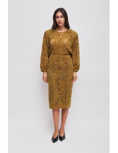 Longuette em renda Maryley