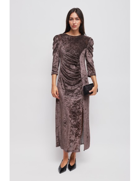Vestido Longo com Strass Maryley