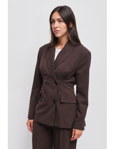 Blazer de abotoamento duplo Maryley