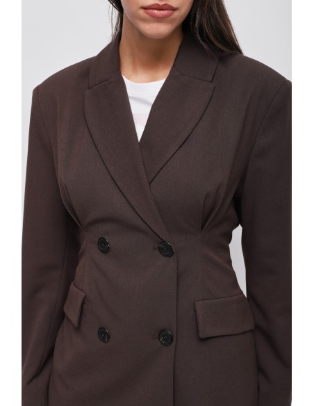 Blazer de duplo peito Maryley
