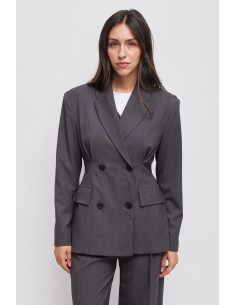 Blazer de abotoamento duplo Maryley