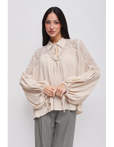 Blusa em viscose com laço Maryley
