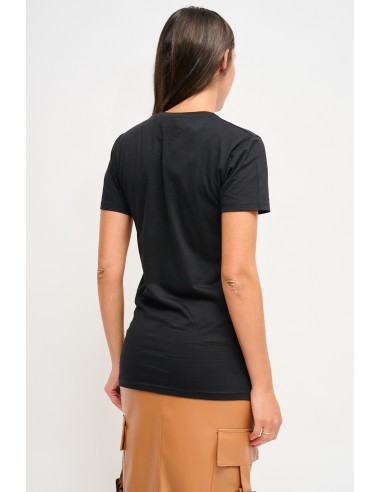 T-shirt em algodão com estampado Maryley